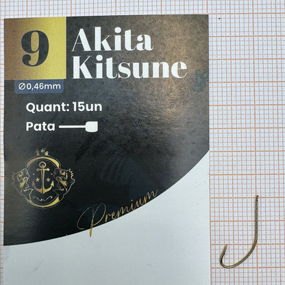 Anzol Akita Kitsune Premium (Pct com 15)