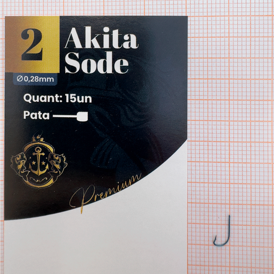 Anzol Akita Sode Premium (Pct com 15)