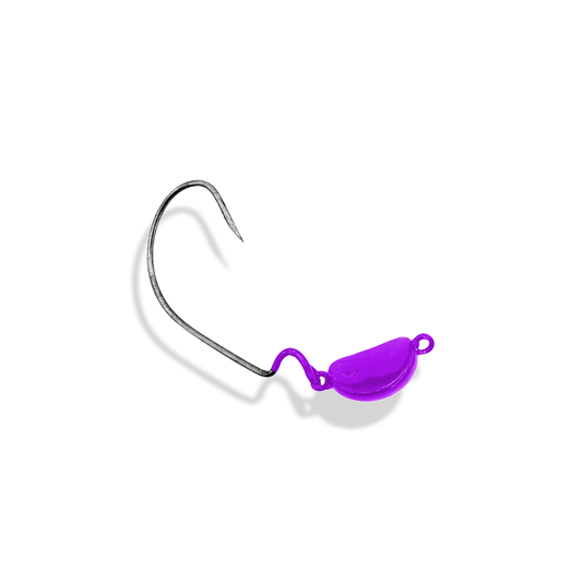 Chumbada Jig Head Offser Articulada EWG Violeta