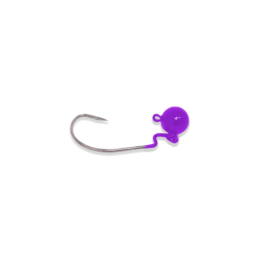 Chumbada Jig Head Offset Articulado Esférico EWG Violeta