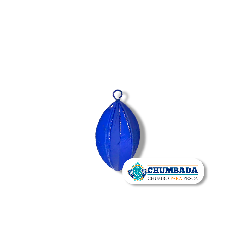 Chumbada Carambola Sem Cauda Azul Bic