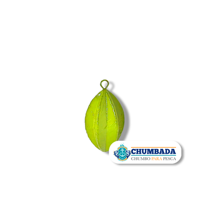 Chumbada Carambola Sem Cauda Amarela